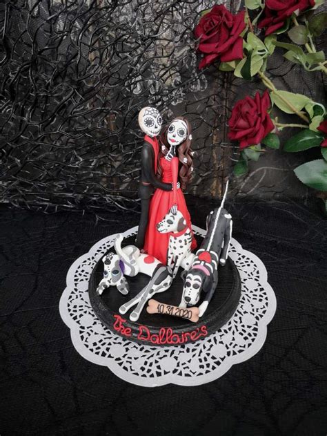 gothic cake toppers